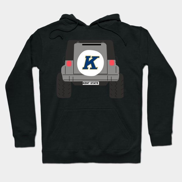 kent ohio sticker Hoodie by designs-hj